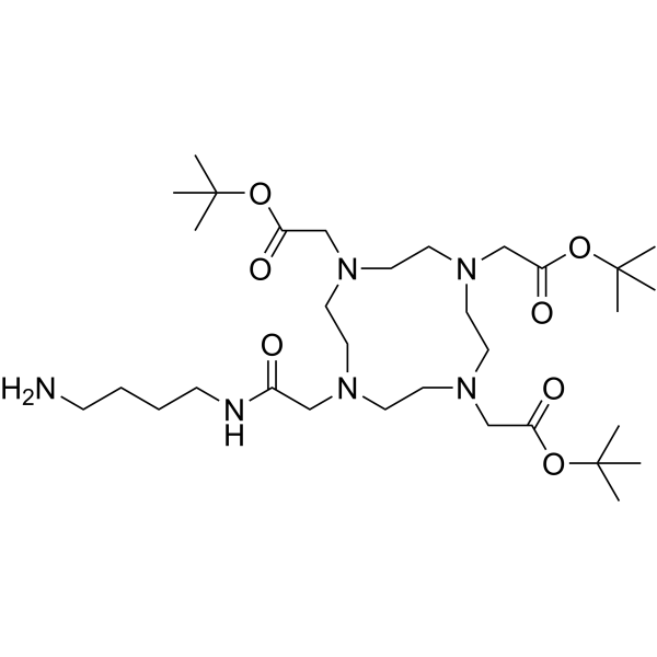 4-Aminobutyl-DOTA-tris(t-butyl ester) 1402393-59-2